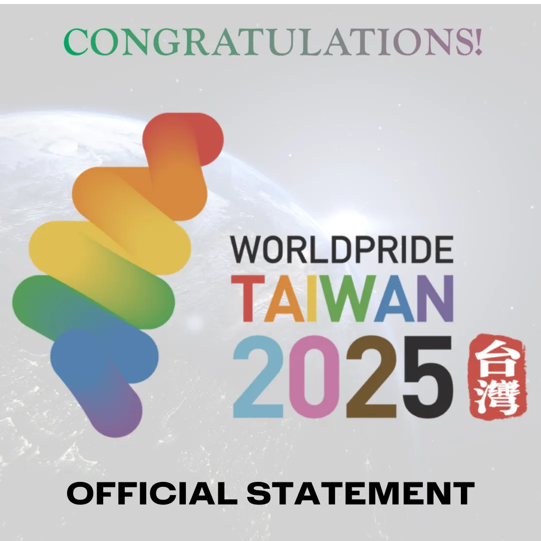 Re: [心情] 2025世界同志遊行禁用Taiwan 台灣主辦方