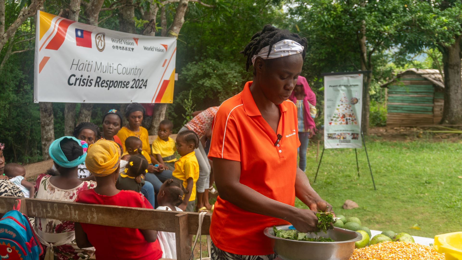 財團法人台灣世界展望會辦理「海地緊急回應-糧食與營養援助計畫」