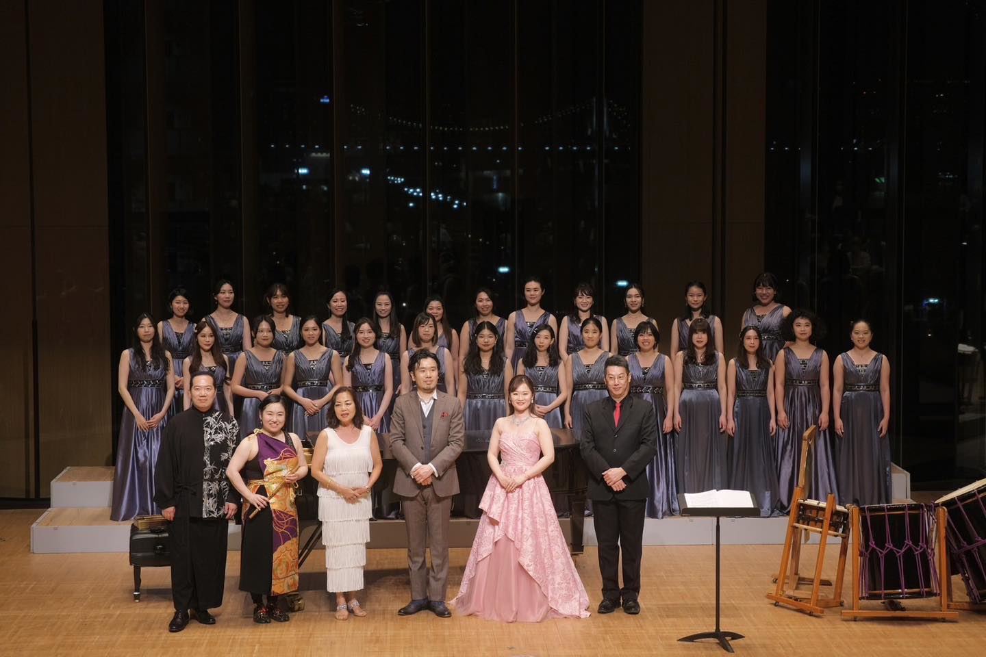 中山女高校友合唱團參加「2024日本東京台日交流音樂會演出」