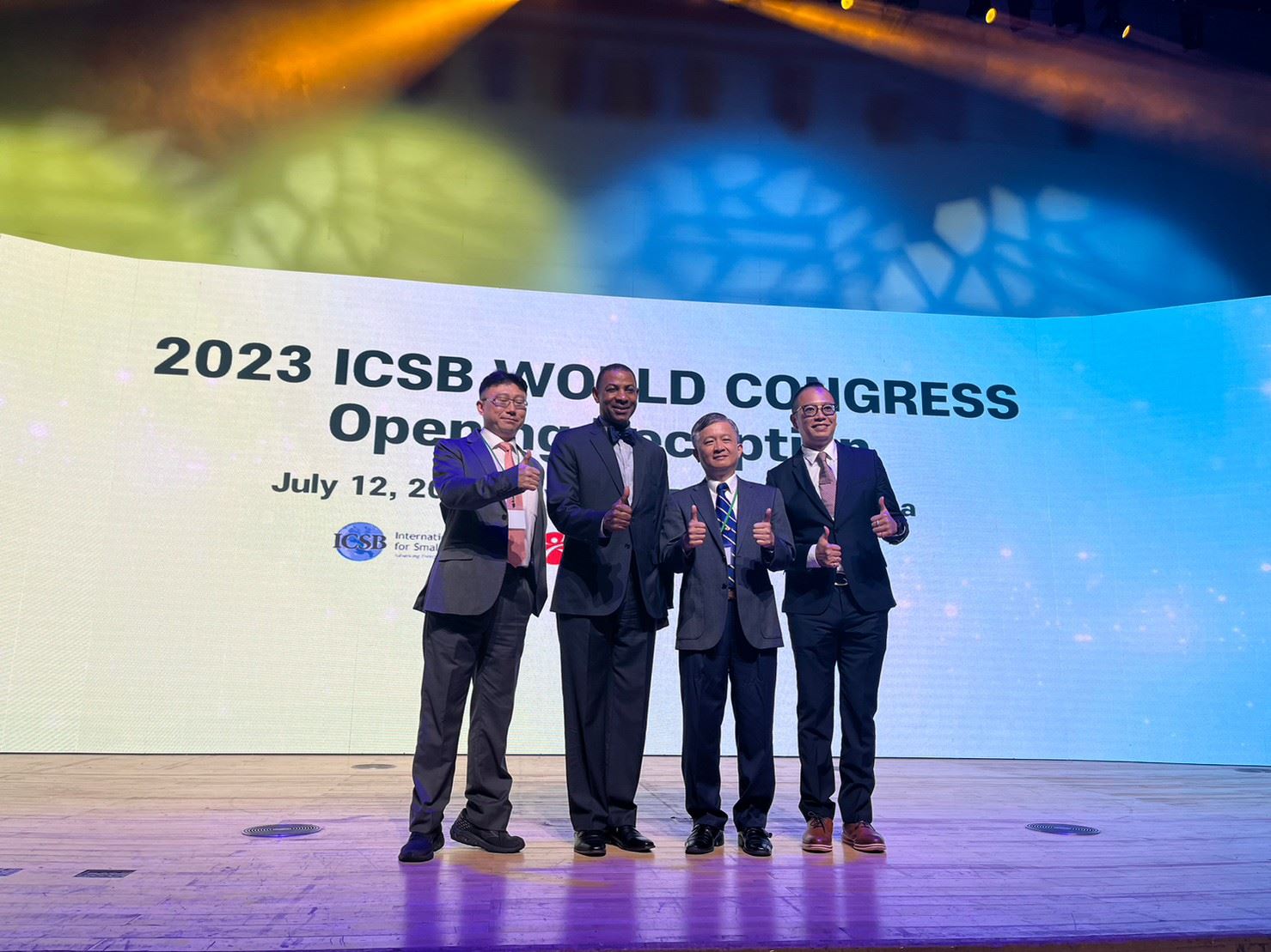 國際中小企業聯合會中華民國分會參加「2023 ICSB World Congress」