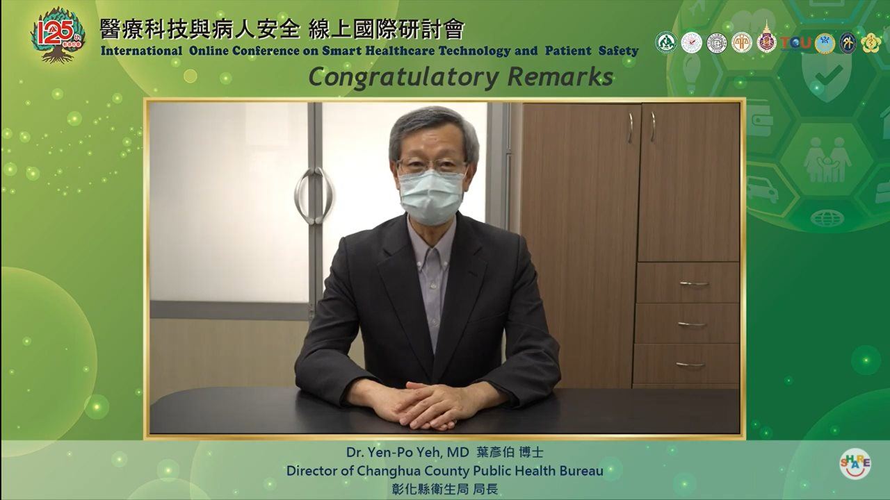 Congratulatory Remarks by Dr. Yen-Po Yeh, Director of Changhua Public Health Bureau