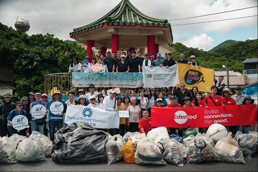 WCD World Cleanup Day Taiwan Main Event - Beach Cleanup at Mao’ao Fishing Port