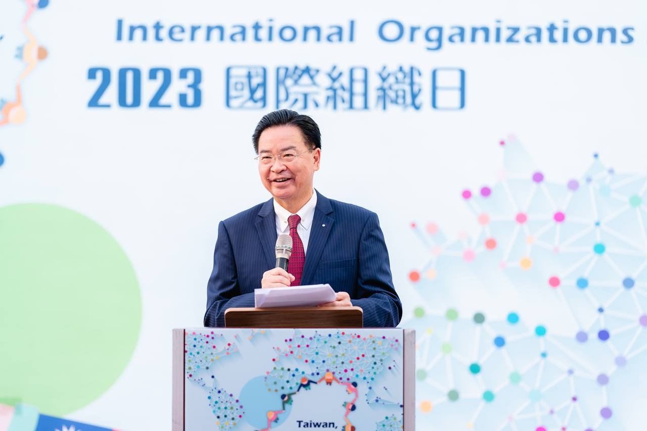 外交部長吳釗燮致開幕詞。