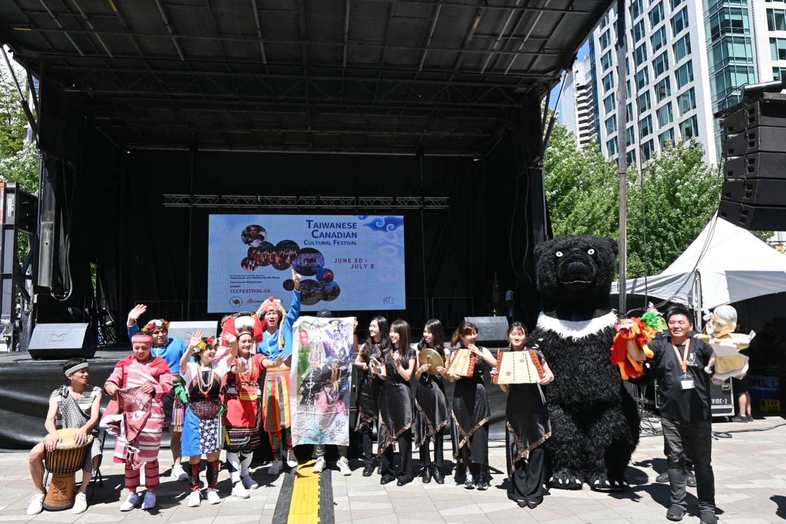 金宇園掌中劇團參加「2023台灣加拿大藝術文化節」