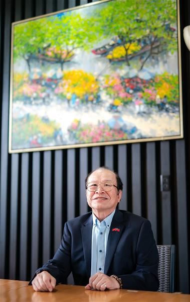 昶勇集團創辦人袁濟凡因其前瞻的投資眼光，落腳在越南。