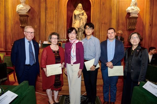 The Franco–Taiwanese Cultural Foundation Prizes recognize people who build bridges between Taiwan and Europe and enable Taiwan to gain greater international understanding and support. (courtesy of Taiwan Cultural Center in Paris)