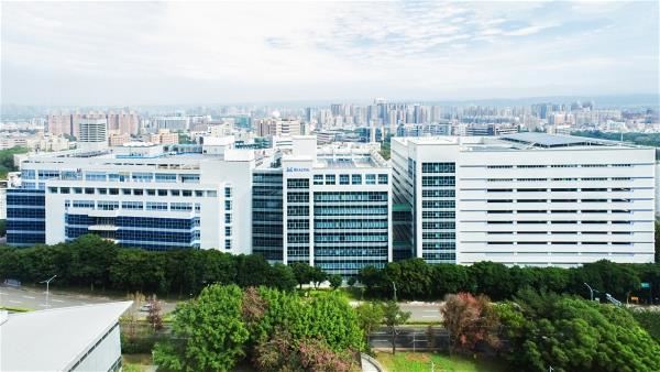 Realtek has been named a Clarivate Top 100 Global Innovator for six consecutive years. The high citation rate of its patents attests to its R&D strength which has become a foundation for innovation. Pictured are Realtek’s second and third facilities. (courtesy of Realtek)