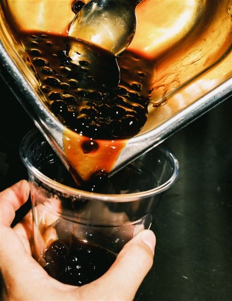 Jou Jou’s Bites sources its pearl milk tea ingredients from Taiwanese suppliers.