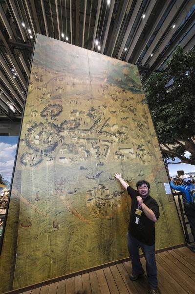 台灣歷史博物館的常設展述說著台灣400年來的故事。