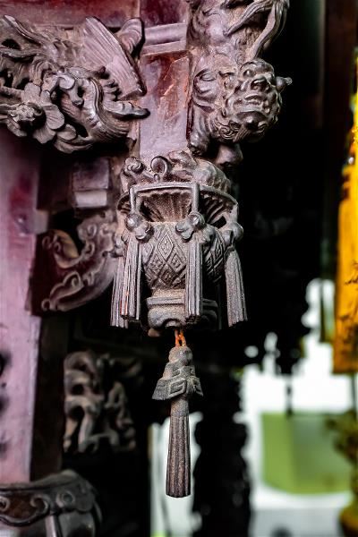 匠師將廟宇建築復刻在神轎上,使得神轎有「神明的移動城堡」意涵。
