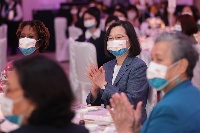 總統出席駐台使節慶祝婦女節午宴