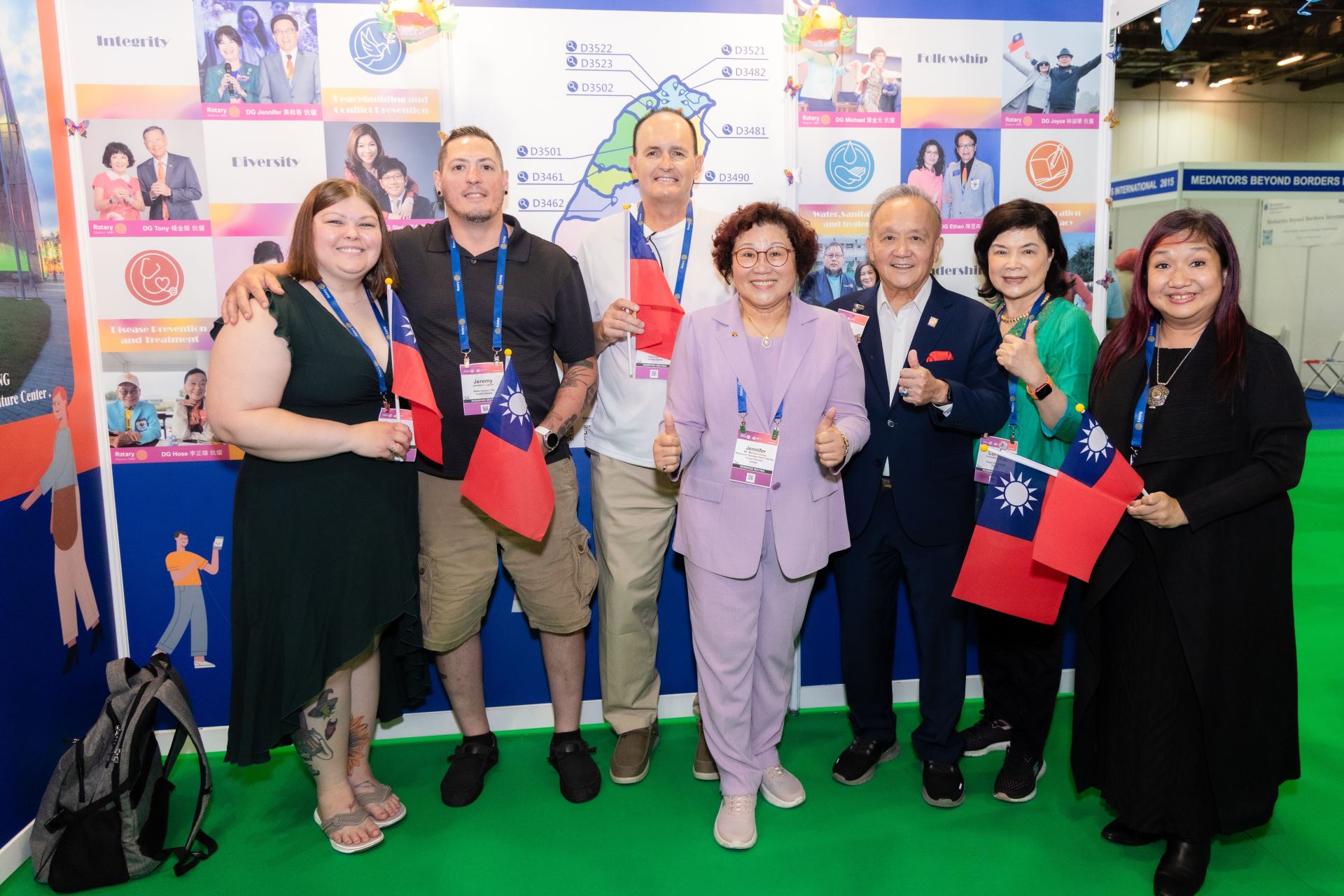 國際扶輪台灣總會辦理「2024國際扶輪新加坡世界年會友誼之家」