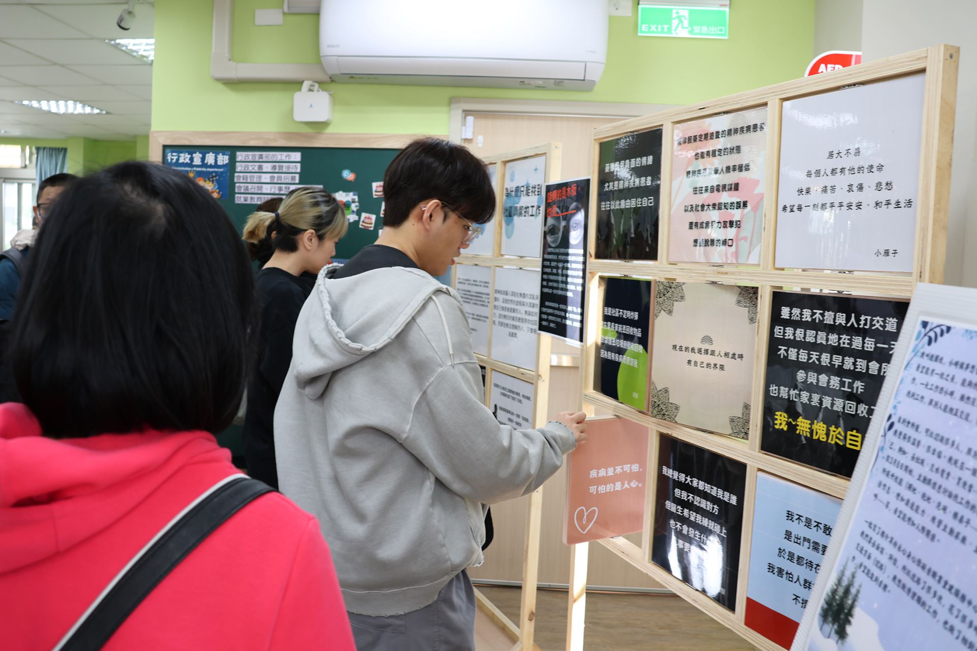 成果展特別規劃餐點製作，讓民眾體驗會所餐飲部的日常分工