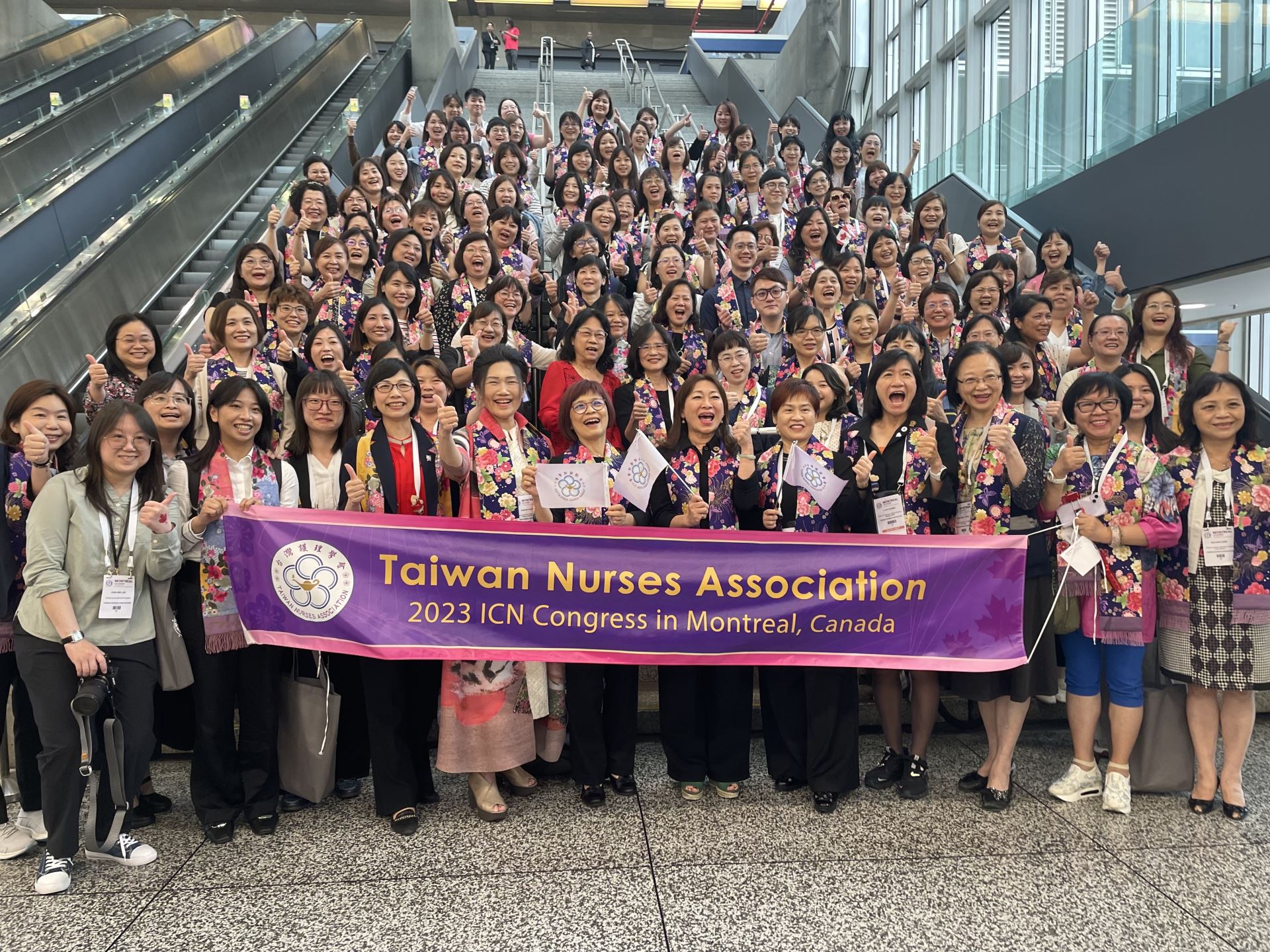 台灣護理學會出席「ICN 2023年國家代表會議暨國際護理大會」並辦理「國際護理領袖餐會」