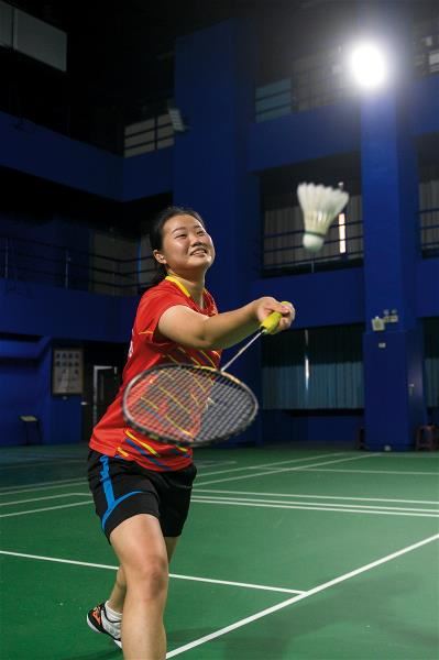 世界聽障羽球球后沈彥汝