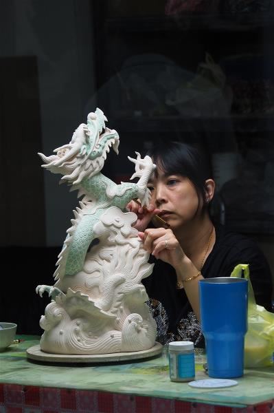 奉天宮經多次修葺,帶動新港的交趾陶剪黏工藝產業。