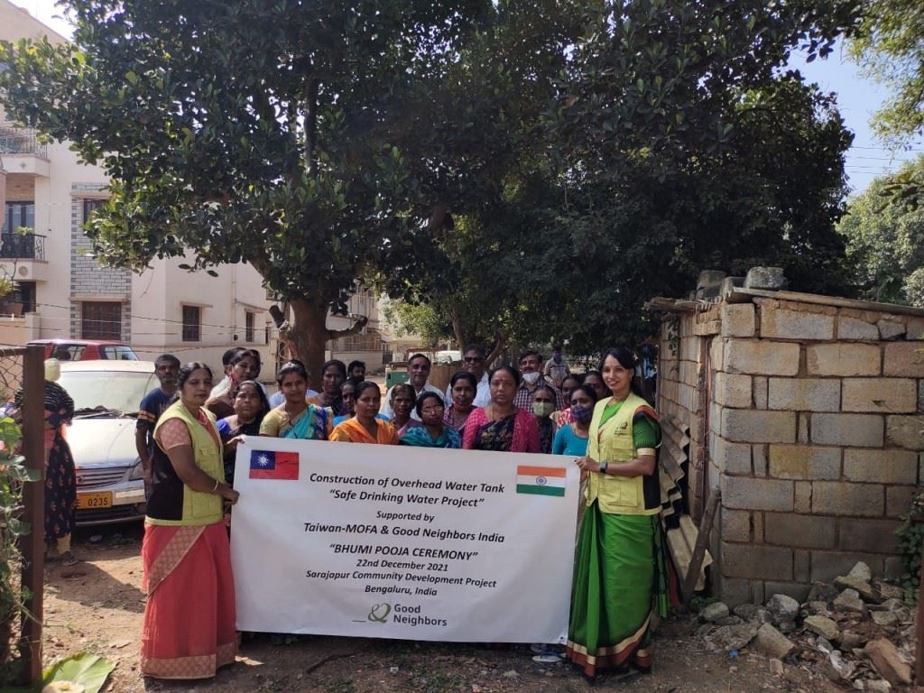 台灣好鄰居協會在印度所展開的「Good Water 水專案」圓滿成功。