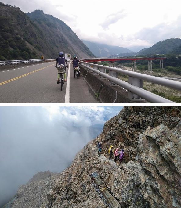 青鳥壯遊共學計畫給予孩子更艱難的挑戰，在騎車多日後，再攀登玉山，克服難關後的成就感無與倫比。（台灣生態登山學校提供，陳貞秀攝）