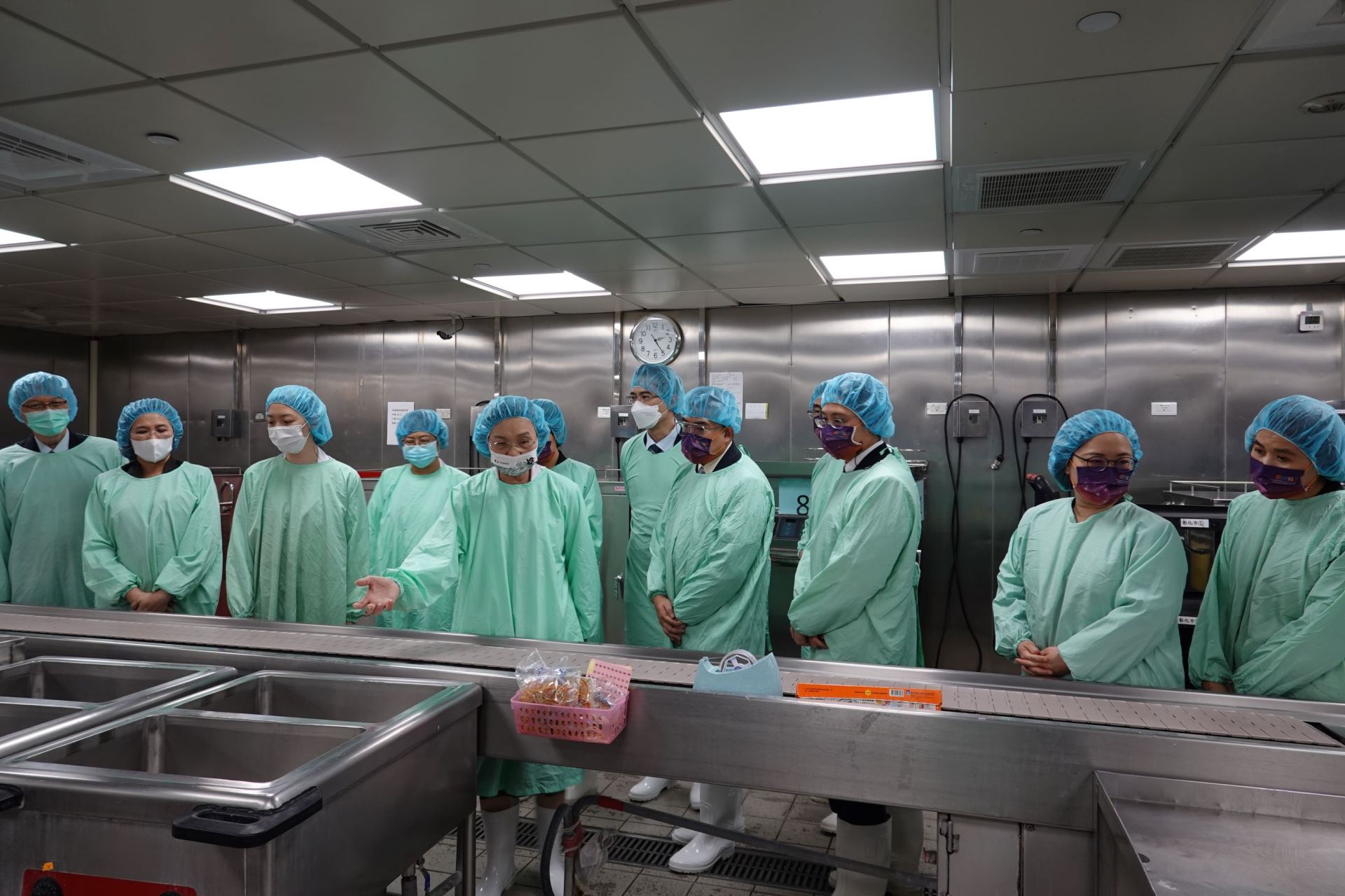 泰國Rama醫院參訪彰基總院營養部廚房