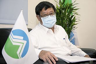 Environmental Protection Administration Minister Chang Tzi-chin (Photo by Pang Chia-shan)