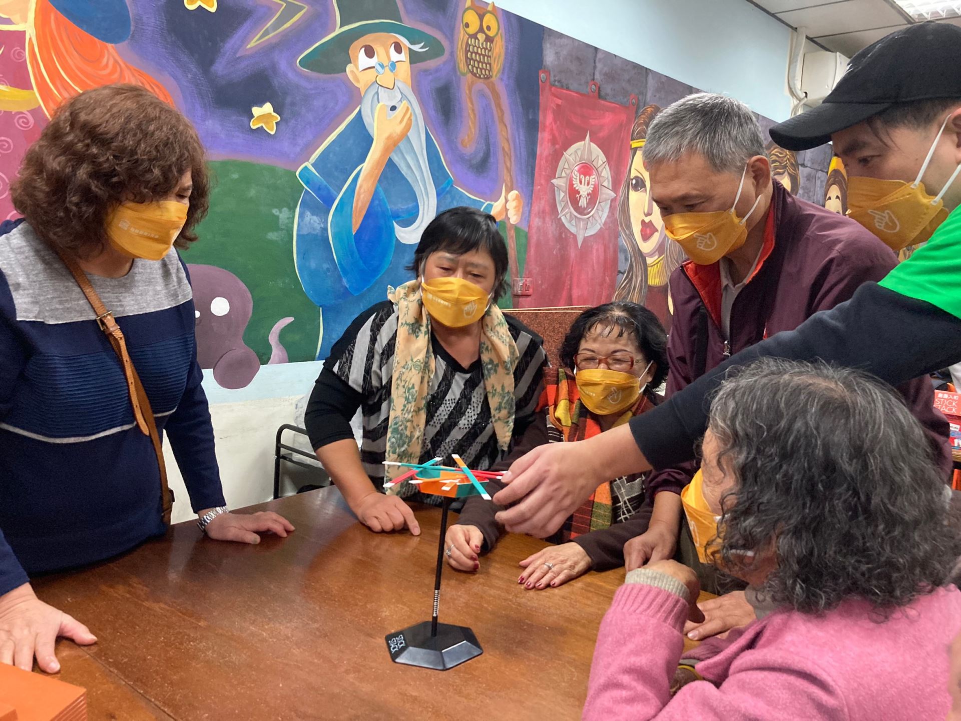 基督教芥菜種會在社區建立「社區共好點」，讓已經存在的空間發揮照顧功能（照片來源：基督教芥菜種會）