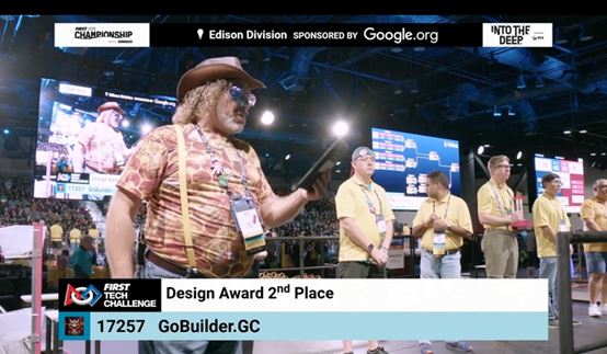 比賽實況轉播頒獎截圖