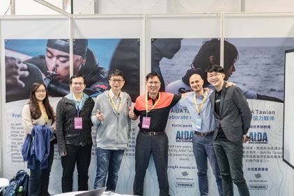 台灣自由潛水發展協會邀請國際自由潛水發展協會(AIDA)現任主席來臺參訪