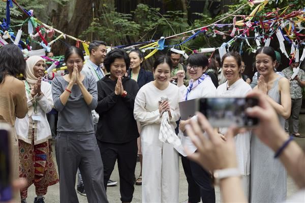 2024年，湄公河文化中心在越南舉辦Meeting Point，讓來自各國的藝術家們，彼此交流激盪。（Mr. Hoang Nguyen and Ms. Ngo Tran Phuong Uyen提供)