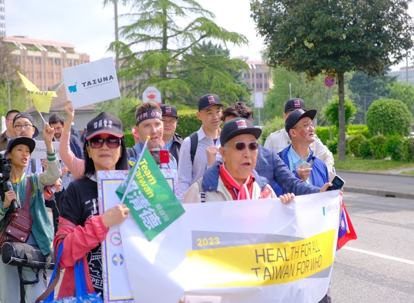 台灣聯合國協進會舉辦「2023台灣加入WHO宣達團」