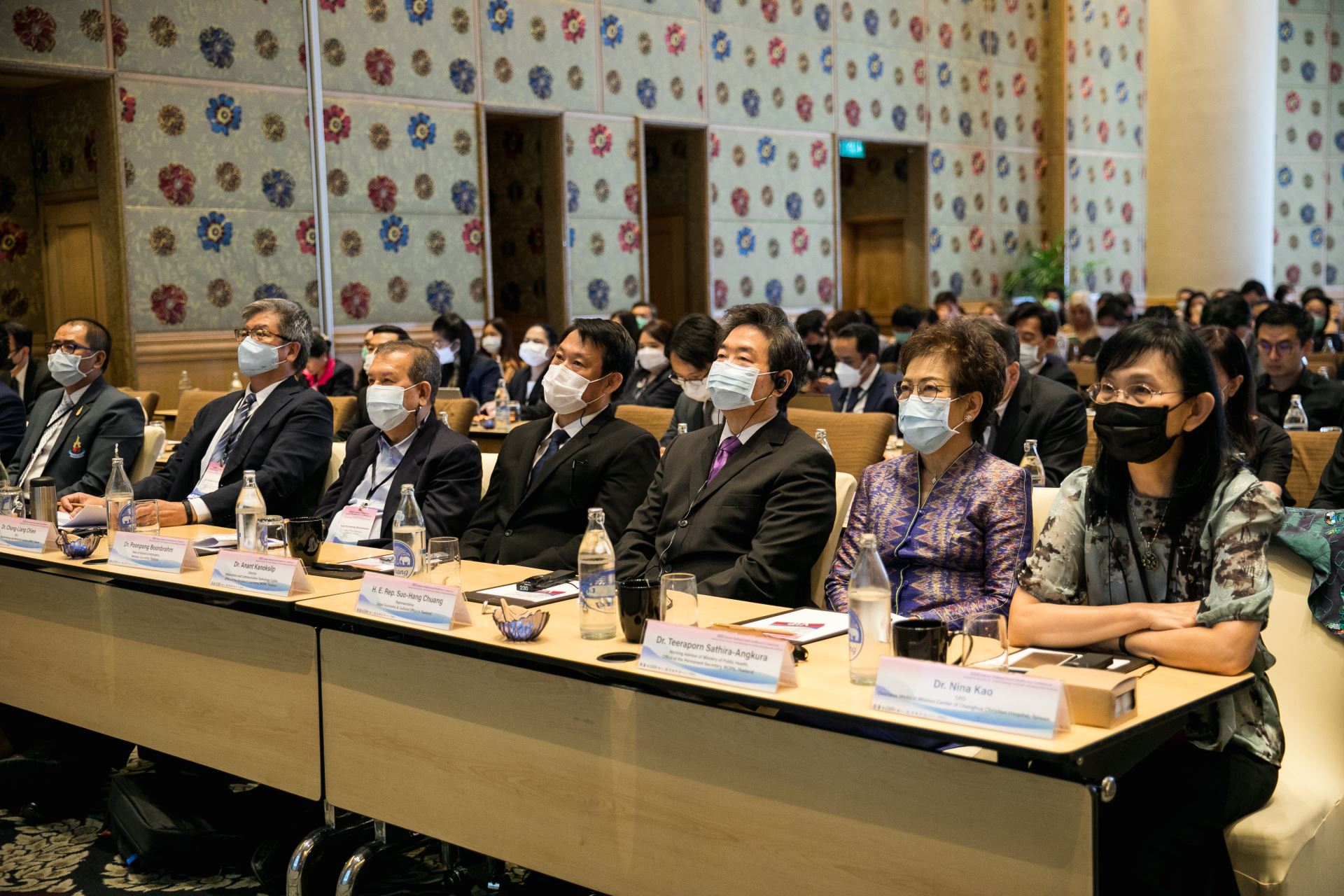 「2022臺泰智慧醫療國際研討會」吸引超過250位泰國醫衛相關人士出席