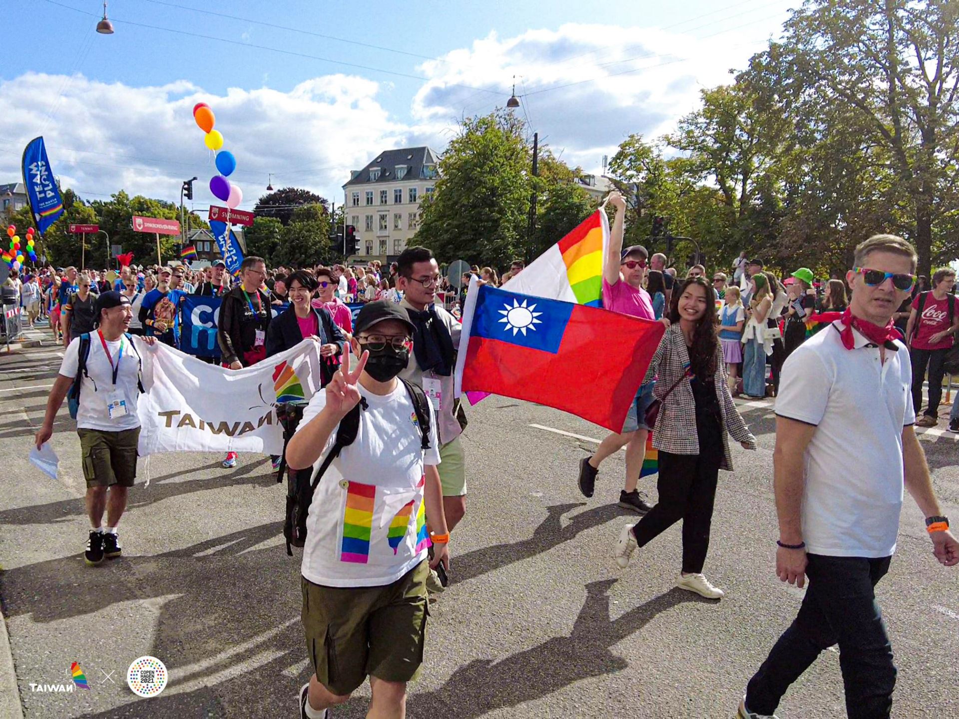 台灣同志運動發展協會赴丹麥及瑞典參加「2021哥本哈根歐洲同志運動會」與「世界同志遊行」