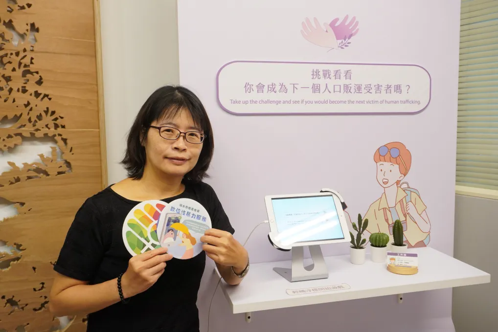 婦援會執行長杜瑛秋積極參與及發起各項婦女議題倡議活動。攝影:蔡宛凌