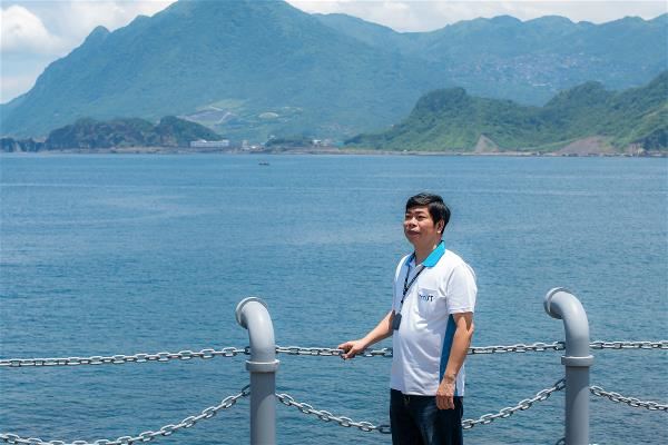 Born and bred in Keelung, Lin Ching-hai. deputy director of the National Museum of Marine Science and Technology, was an important advocate for establishing the Wanghaixiang Chaojing Bay Conservation Area.