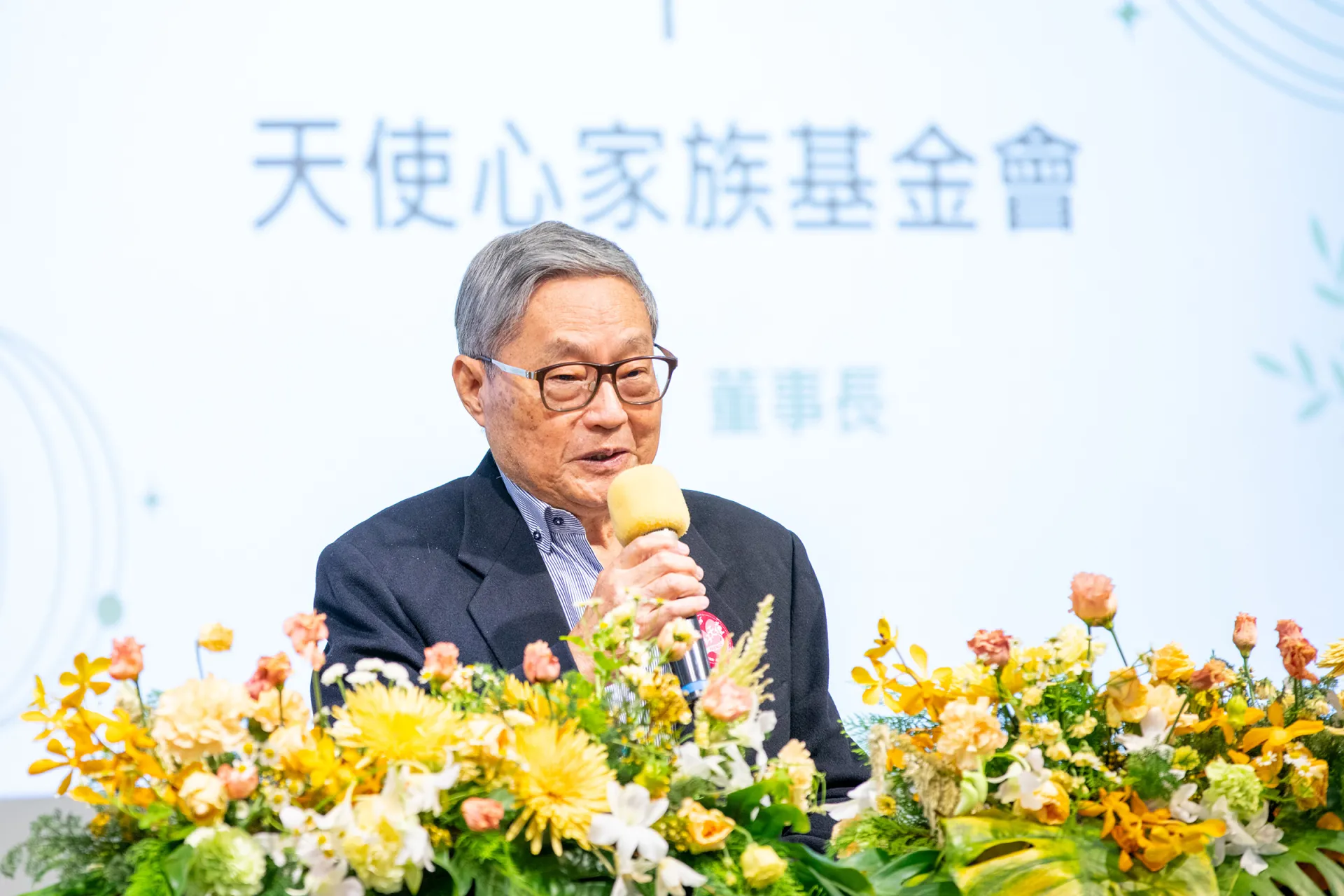 天使心家族社會福利基金會林振國董事長也和園區有緣，他更勉勵三家機構盡力付出點燃更多熱忱（照片來源：台灣世界展望會）