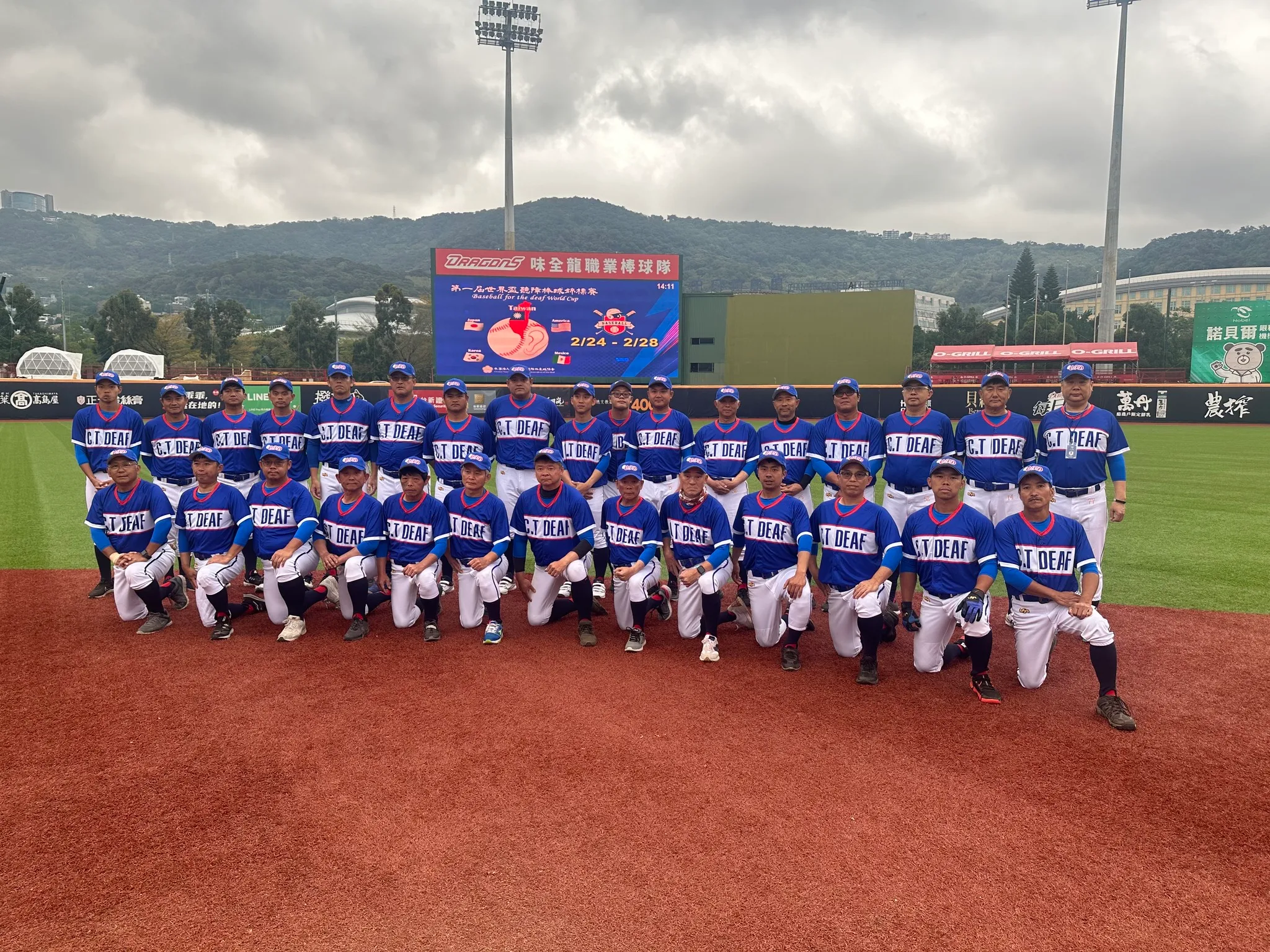 雲豹聽障騎士棒球隊全體球員/中華民國聽障棒壘球協會 提供
