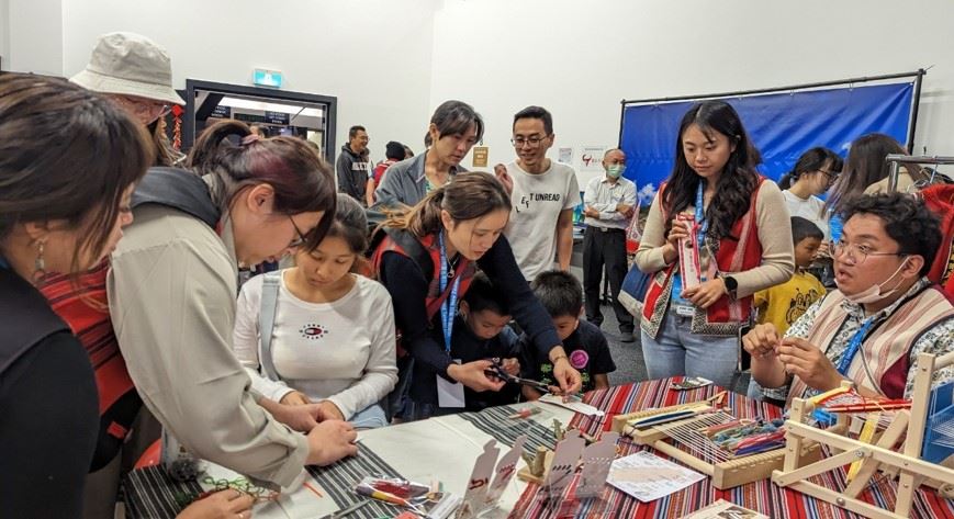 新竹縣尖石鄉嘉興國民小學參加「2023紐西蘭台灣日交流活動」