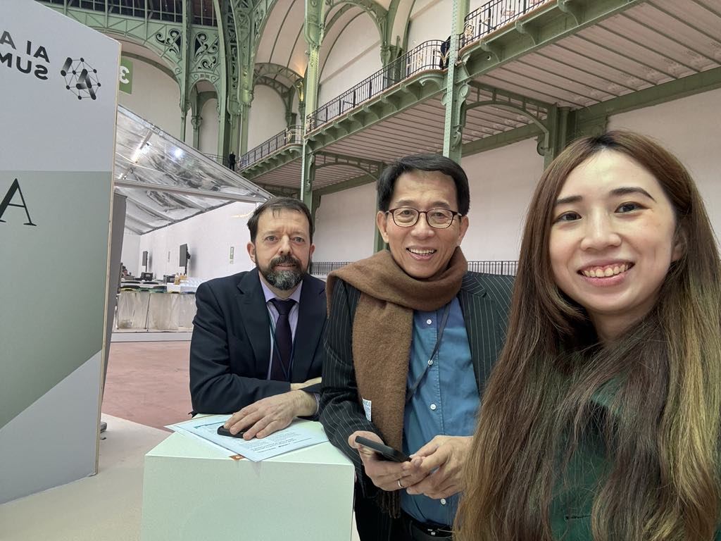 社團法人台灣數位外交協會赴法國參加「人工智慧行動科技高峰會暨國際交流計畫」