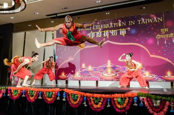 In recent years Taiwan–India interactions have multiplied and Indian holidays are often celebrated in Taiwan. (photo by Lin Min-hsuan)