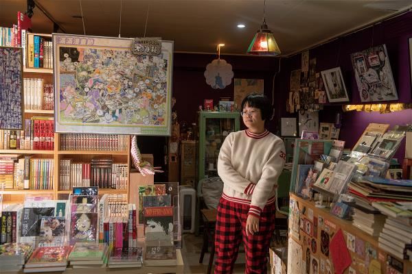 黃廷玉所經營的Mangasick,是許多喜愛動漫的旅客來台會特地前往的「聖地」。