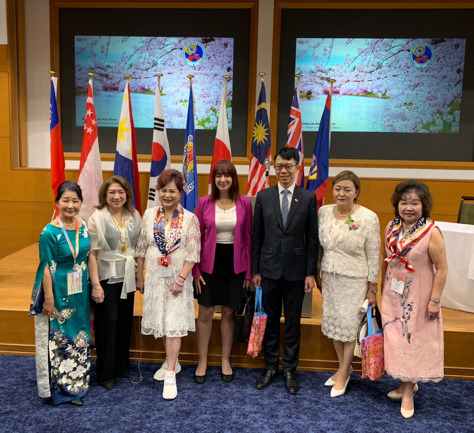 中華民國工商婦女企業管理協會出席「2023亞洲婦女協會(FAWA)24屆日本東京會議」