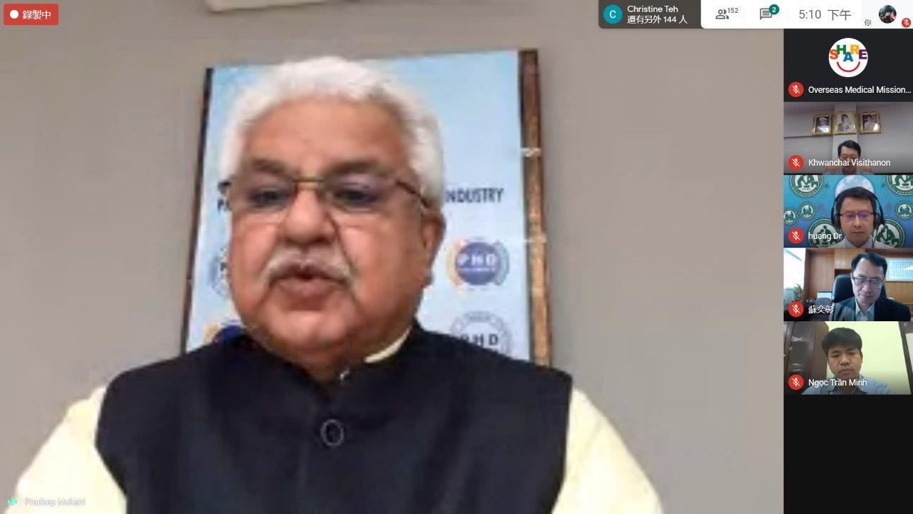 Mr. Multani, Chairman of Multani Pharmaceuticals Limited in India gave feedback and share the intervention of Ayurveda in Coronavirus prevention 