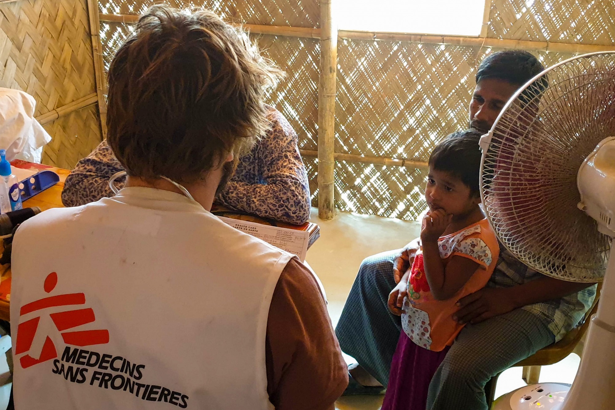 不良的衛生條件,會大大影響難民營內的生活品質。©MSF