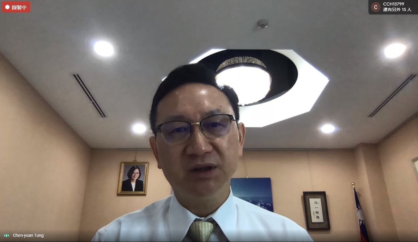 僑務委員長童振源大使開場致詞